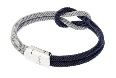 Grey-Blue Knot Narukvica
