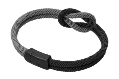 Dark Grey-Black Knot